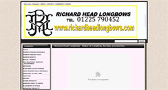 Desktop Screenshot of longbowandarrow.co.uk