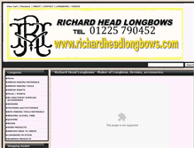 Tablet Screenshot of longbowandarrow.co.uk